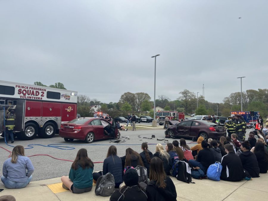 CHS+Educates+Young+Drivers+with+Mock+Crash
